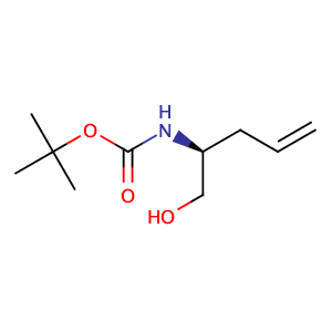 (S)-(1-羟基戊-4-烯-2-基)氨基甲酸 叔丁酯